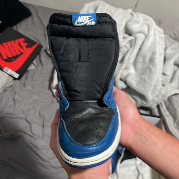 Mens Jorden 1 size 7 OG dark marina blue - Picture 5 of 8